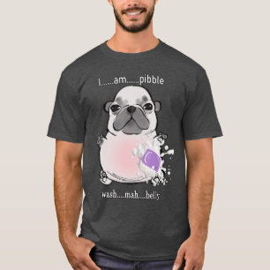 Camiseta Soy Pibble Lava Mi Barriga Pibble Meme Perro Diver