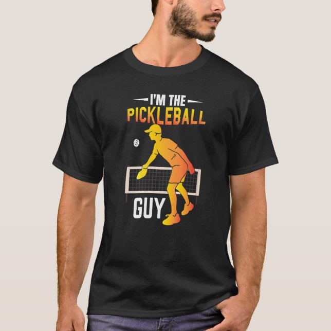 Camiseta Soy Pickleba, jugador de bolas de bolas de bolas d (Anverso)