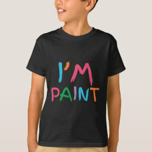 Camiseta Soy Pintura, Me Encanta Pintar con los Dedos, Pare