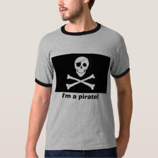 Camiseta ¡Soy pirata!
