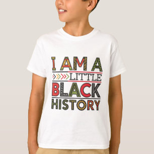 Camiseta Soy poco Mes de la Historia Negra Afroamericano H