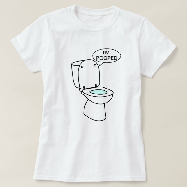 Camiseta Soy Pooped (Diseño del anverso)