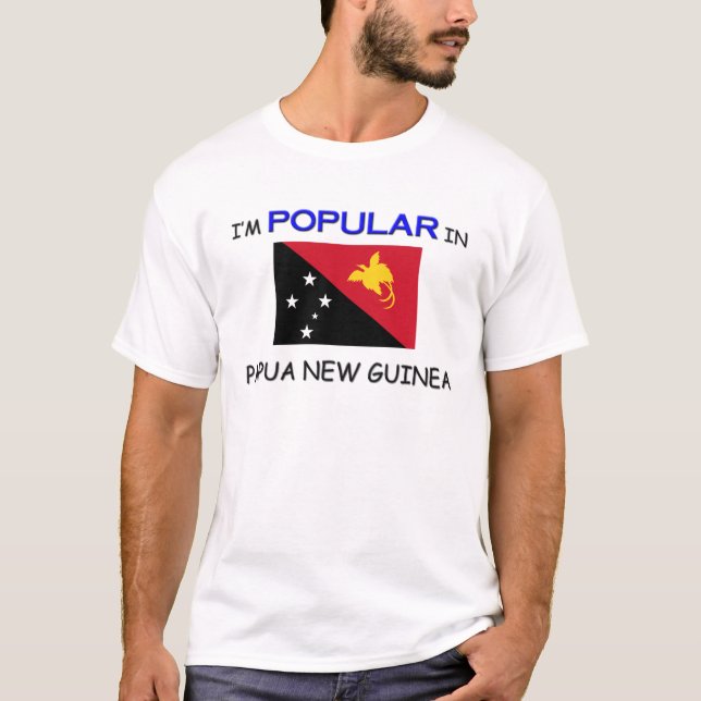 Camiseta Soy popular en PAPUA NUEVA GUINEA (Anverso)