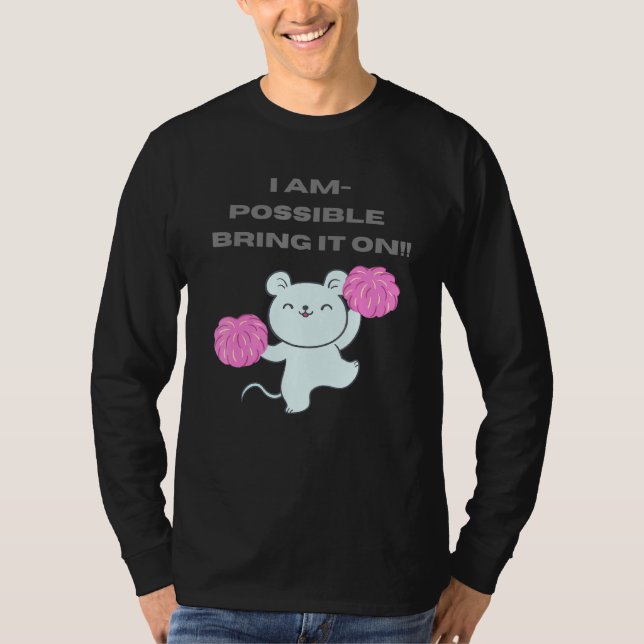 Camiseta Soy Posible Traerlo Con El Oso Sí Puede Hacer Prés (Anverso)