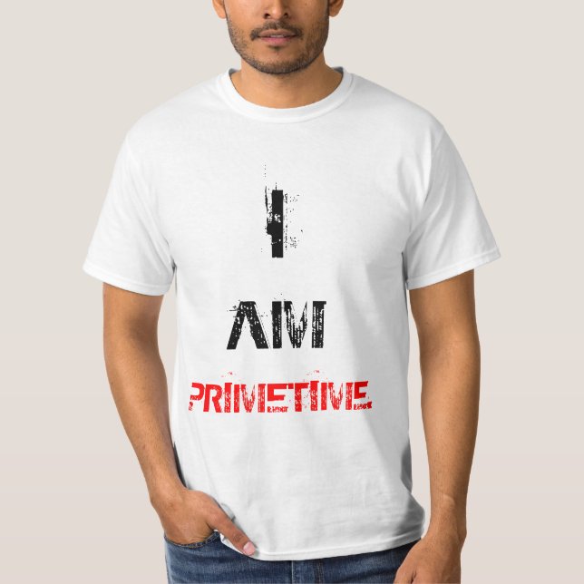 CAMISETA SOY PRIMETIME. (Anverso)