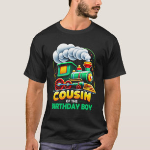 Camiseta Soy Primo Del Suministro De Tren Del Fiesta De Cum