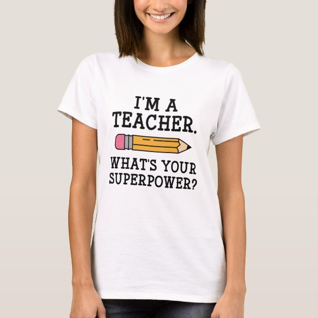 Camiseta Soy profesor (Anverso)