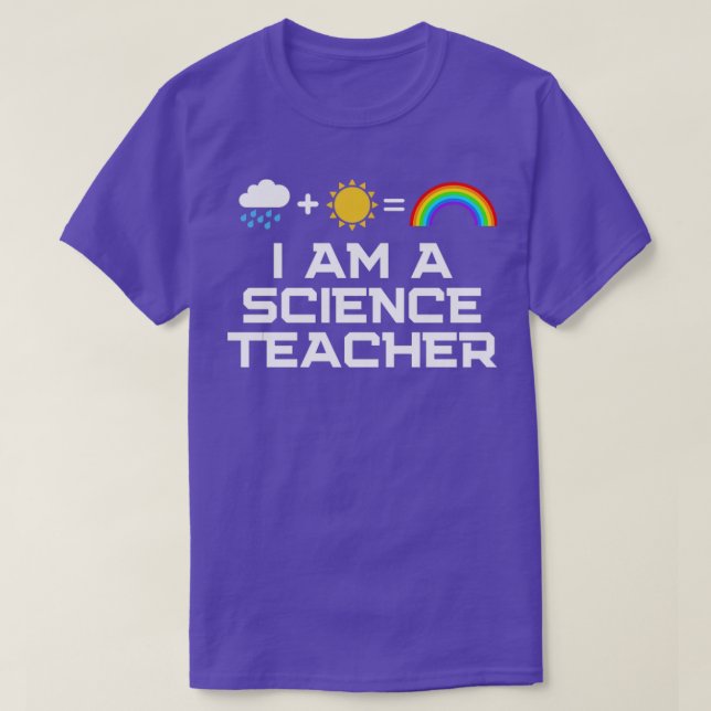 Camiseta Soy profesor de ciencias (Diseño del anverso)