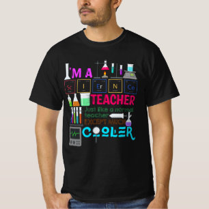 Camiseta Soy profesor de ciencias   Volver a la escuela