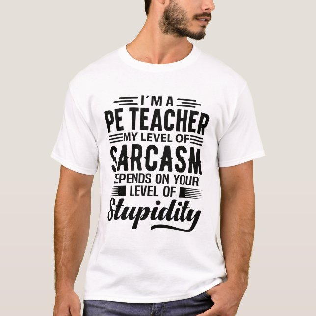 Camiseta Soy profesor de educación física (Anverso)