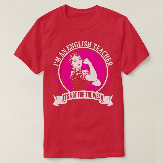 Camiseta Soy profesor de inglés (Diseño del anverso)