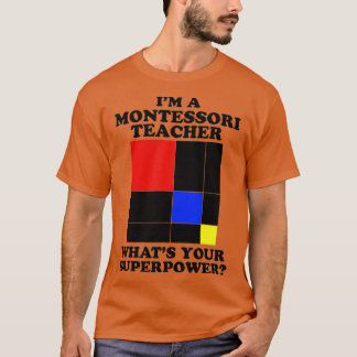 Camiseta Soy profesor Montessori