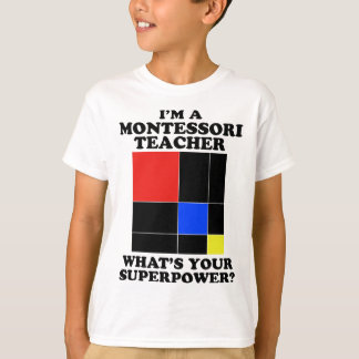 Camiseta Soy profesor Montessori - Montessori