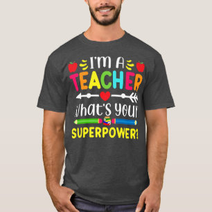 Camiseta Soy profesor, ¿qué es tu superpoder?