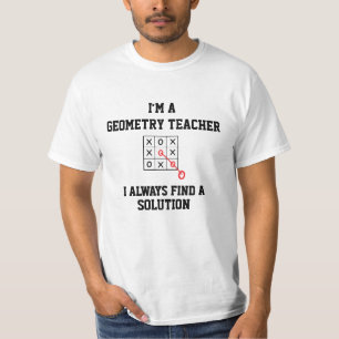 Camiseta Soy Profesora De Geometría Y Siempre Encuentro Una