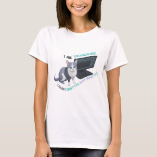 Camiseta Soy programador y hago que el ordenador piense