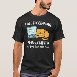 Camiseta Soy Programador Y Hago Que El Sonido De La Computa
