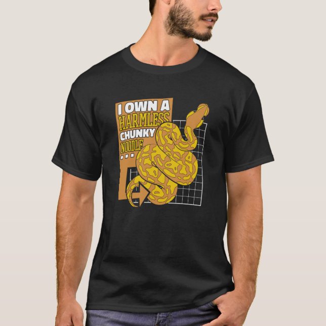 Camiseta Soy Propietario De Una Banana De Noodle Chunky Pit (Anverso)