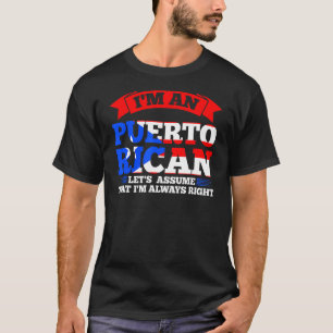 Camiseta Soy puertorriqueño asumamos el Puer Puertorriqueño