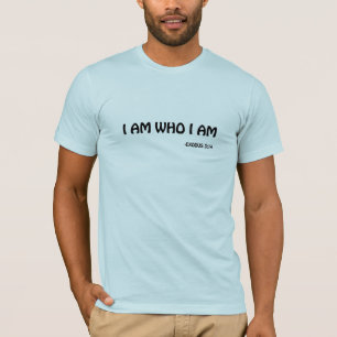 Camiseta SOY QUIÉN SOY Cita Biblia