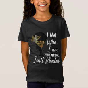 Camiseta Soy Quien Soy El Mes De La Historia Negra BLM Mela