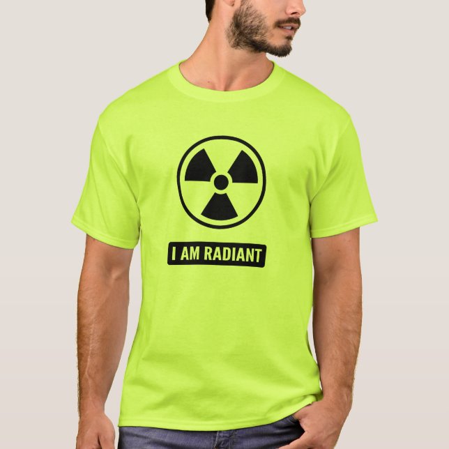 Camiseta Soy radiante (Anverso)