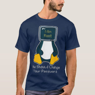 Camiseta Soy Raíz Debería Cambiar Su Contraseña
