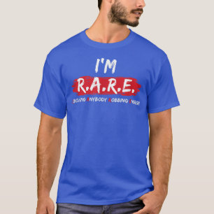 Camiseta Soy RARE (Eliminando energía de robo de cualquier
