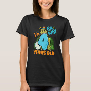 Camiseta Soy Rawr. Tirannosaurus Dinosaur Kids B