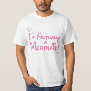 Camiseta Soy realmente un diseño de la sirena