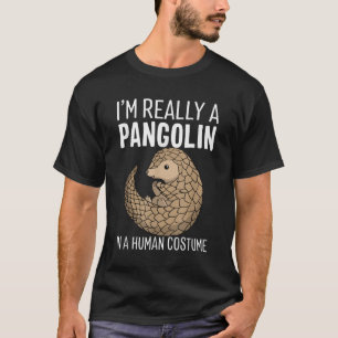 Camiseta Soy Realmente Un Pangolin En Una Halloween De Disf