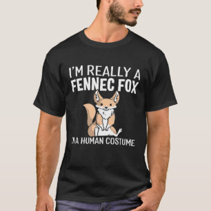 Camiseta Soy Realmente Un Zorro De Fennec En Una Halloween 