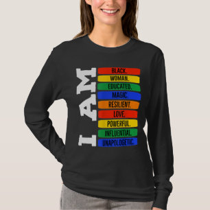 Camiseta Soy Reina Mujer Negra - Junte Mes de Historia Negr