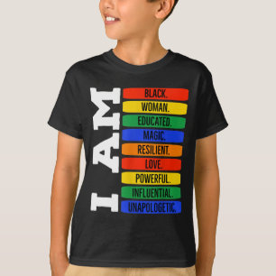 Camiseta Soy Reina Mujer Negra - Junte Mes de Historia Negr