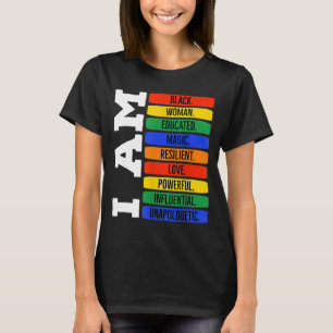 Camiseta Soy Reina Mujer Negra - Junte Mes de Historia Negr