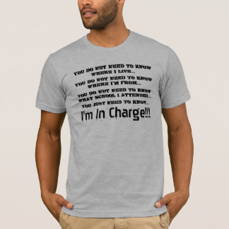 Camiseta Soy responsable