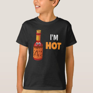 Camiseta Soy retruécano divertido caliente de la salsa
