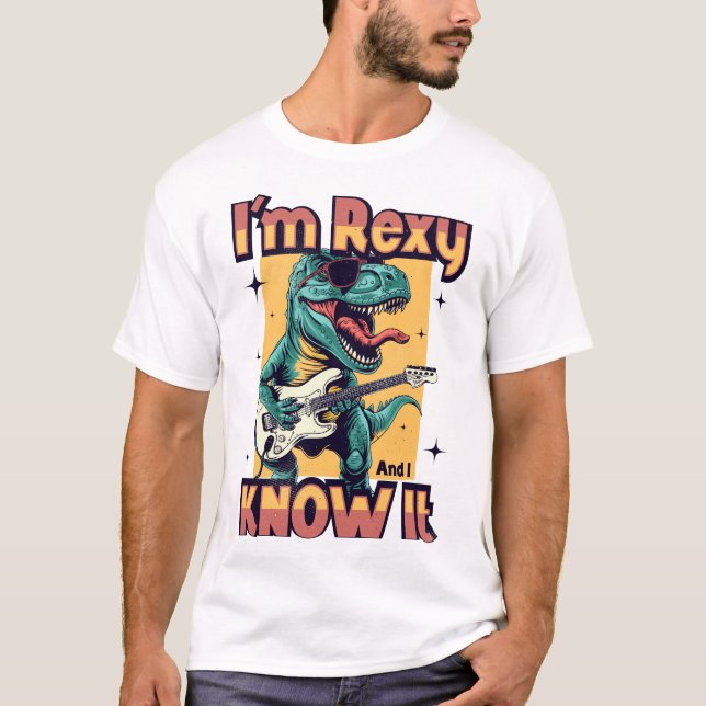 Camiseta Soy Rexy y lo sé (Anverso)
