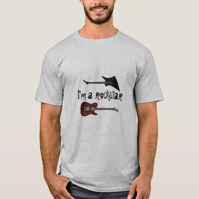 CAMISETA SOY ROCKSTAR (Anverso)