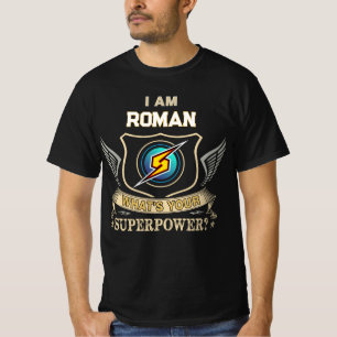 Camiseta Soy ROMANO ¿Cuál es tu Superpoder