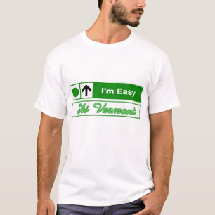 Camiseta Soy Rótulo fácil del rastro del esquí