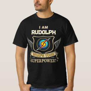 Camiseta Soy RUDOLPH ¿Cuál es tu Superpoder