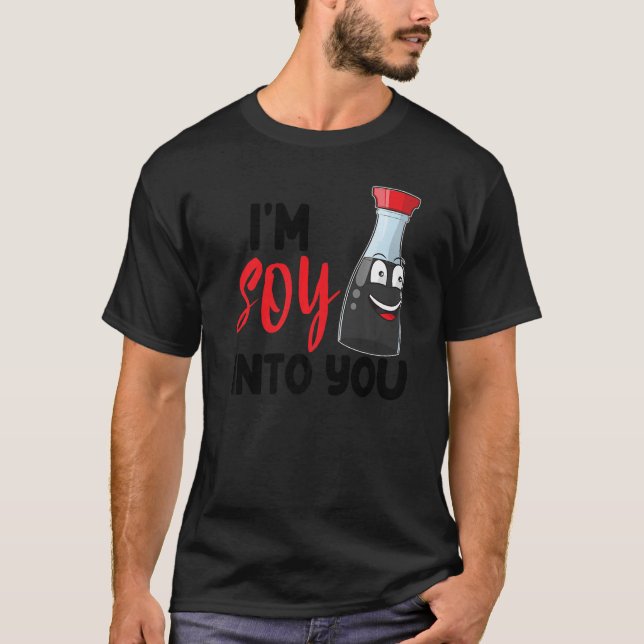 Camiseta Soy salsa de soja en ti mujeres Sauce Love Foodie (Anverso)