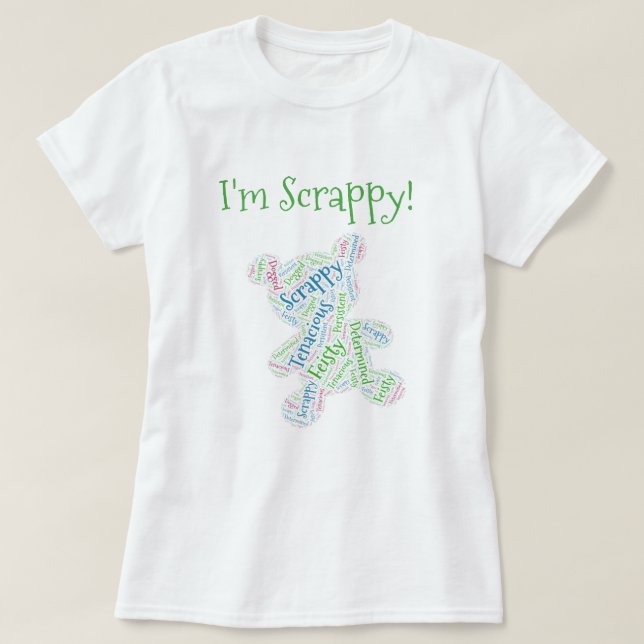 Camiseta Soy Scrappy (Diseño del anverso)
