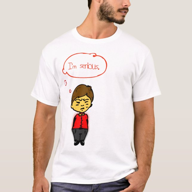 Camiseta Soy serio (Anverso)