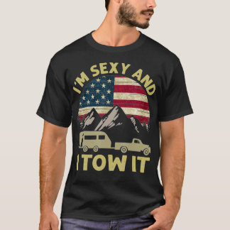 Camiseta Soy Sexy Y Lo Traje Caravana De Bandera Estadounid
