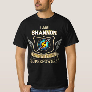 Camiseta Soy SHANNON ¿Cuál es tu superpoder