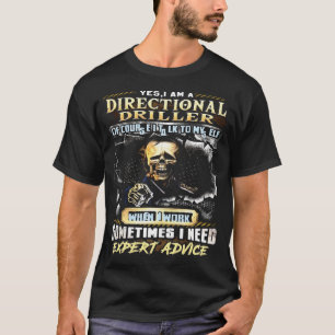 Camiseta soy sí taladradora direccional por supuesto él u