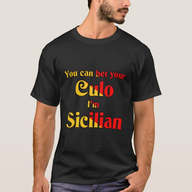 Camiseta Soy Siciliano (Anverso)