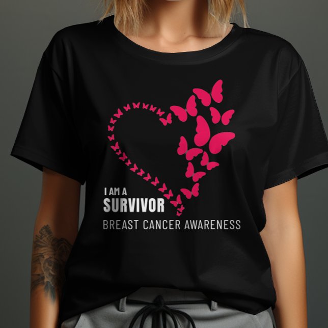 Camiseta Soy Sobreviviente De La Conciencia Sobre El Cáncer (Subido por el creador)